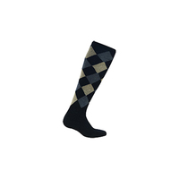 Excellente qualité chaud hiver tricoté Style décontracté hommes épais longues chaussettes en laine à genoux avec motif Argyle