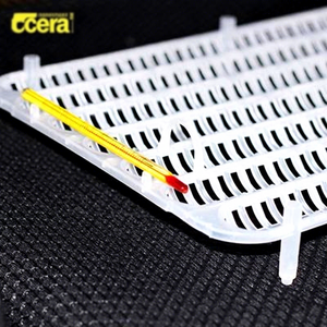 Langlebige Umweltfreundliche Kunststoff-Reptilien-Eierinkubationsschale Rechteckiger 98-Eier-Halter mit Thermometer für Zuchtfarmen - Product Image 6