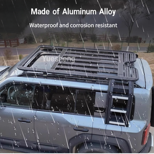 Portaequipajes de Techo <span class=keywords><strong>para</strong></span> <span class=keywords><strong>Auto</strong></span>, Plataforma de Aluminio <span class=keywords><strong>para</strong></span> Equipaje, Portaequipajes <span class=keywords><strong>para</strong></span> Jetour T1, Accesorios <span class=keywords><strong>para</strong></span> Portaequipajes de Techo - Product Image 4