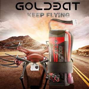 <strong>3</strong> S 11.1 v 6000 mAh 55C RC lipopatary lithium polymer battery RC car helicopter drone - Product Image 2