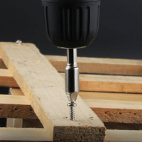 Extracteur de vis endommagé, kit de démontage de vis, outils à main pour bricolage, gadgets, cadeaux, 2 en 1, 5 pièces en gros