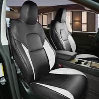 Kits d'intérieur polyvalents personnalisables Housses de siège de voiture directes d'usine pour Tesla Model 3 & Model Y Accessoires d'intérieur automobile