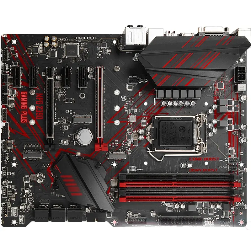 MPG Z390 GAMING PLUS FOR MSI Motherboard LGA1151 (Intel 8th and 9th Gen) Gen 2 DDR4 ATX 64GB Perfect Quality