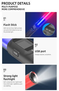 Hohe Sichtbarkeit Atemalkoholanalysator Mit Warn-LED-Leuchte Essentieller Verkehrskontrolle-Ferramenta Sichtbarer Atemalkoholdetektor - Product Image 5