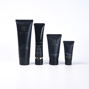 Tube rond en plastique <span class=keywords><strong>noir</strong></span> personnalisable <span class=keywords><strong>de</strong></span> 20 ml, 30 ml, 80 ml, 100 ml, crème BB, crème <span class=keywords><strong>CC</strong></span>, lotion, écran solaire SPF, emballage cosmétique <span class=keywords><strong>de</strong></span> haute qualité - Product Image 1