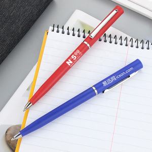 Рекламная рекламная дешевая тонкая пластиковая черная гостиничная промо-шариковая ручка hilton sheraton pen - Product Image 3