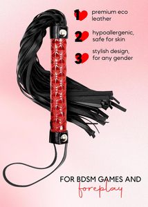 Productos para Adultos, Látigo con Mango con Diseño <span class=keywords><strong>de</strong></span> Diamantes, Kits BDSM, Látigo para Esclavos, Juegos Eróticos, Antifaz, Juguetes Sexuales para Mujeres - Product Image 4