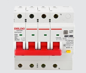 DELI-X RCCB RCBO dz47sles 1P + N 2P-4P 10a-63a 30mA đồng kích thước nhỏ tiết kiệm không gian dư hiện tại ngắt mạch - Product Image 5
