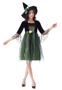 Disfraz <span class=keywords><strong>de</strong></span> Halloween fiesta verde <span class=keywords><strong>bruja</strong></span> tutú traje trajes capas payaso princesa Zombie Anime - Product Image 5