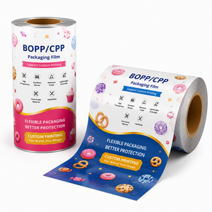 Rouleau de cellophane transparent OEM, rouleau de cellophane épais pour paniers, cadeaux, <span class=keywords><strong>film</strong></span> plastique pour emballage et emballage cadeau - Product Image 2