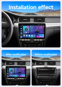 Bqcc 10.1 "Android đài phát thanh xe cho phổ 4 gam wifi gps xe máy nghe nhạc không dây Carplay Android Auto RDS BT đèn đầy màu sắc đài phát thanh xe - Product Image 2