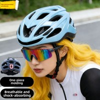 Casque de vélo unisexe pour l'été, VTT, vélo de route, vélo d'équilibre, respirant, absorbant les chocs, sécurité, sport, lumière USB