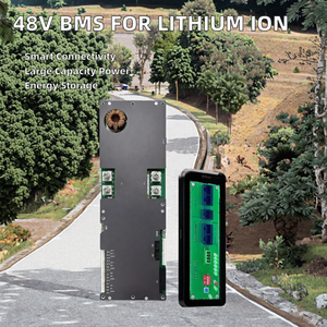 Pb2a16s20p jkbms 16S 200A Pin quản lý hệ thống Lithium ion 48V LiFePO4/lto song song Hỗ trợ RS485 có thể BT JK biến tần pcba - Product Image 2