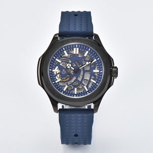 Dessio Men's Luxury <b>Skeleton</b> <b>Automatic</b> <b>Watch</b> with Custom Logo Original Mechanical Movement Wrist Replacement Parts - Product Image 3