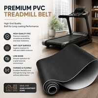 Fabricante de Bandas Transportadoras de PVC Negro para Cintas de Correr en Gimnasios y Equipos de Fitness