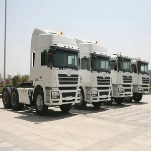 Camión Tractor Usado Shacman de 10 Ruedas, Camión Tractor Shacman de <span class=keywords><strong>Segunda</strong></span> <span class=keywords><strong>Mano</strong></span>, 430hp Diésel - Product Image 1