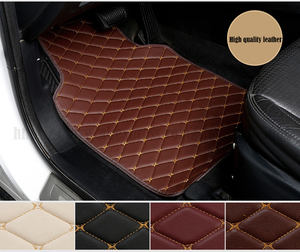 Alfombrillas Universales para Auto, <span class=keywords><strong>Serie</strong></span> <span class=keywords><strong>2</strong></span>, Antideslizantes, para Todas las Estaciones, Juego Completo, para Cuero, Económicas, para los Más Vendidos - Product Image 4