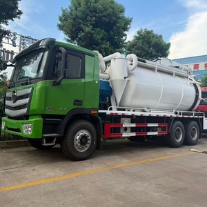Camion d'aspiration des eaux usées FOTON 6*4 20CBM, camion-citerne à boues de 20000L avec déchargement hydraulique automatique - Product Image 6