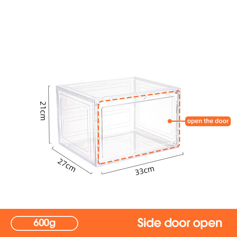 White side door opening