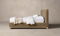 Lit King Size Moderne Haut de Gamme avec Rangement, Ensemble de Chambre Élégant Idéal pour Appartement, pour une Utilisation Domestique de Luxe