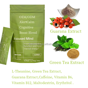 Özelleştirilmiş uyarı sakin bilişsel Boost karışım takviyesi ile YEŞİL ÇAY özü Boost bilişsel fonksiyon ve zihinsel enerji - Product Image 6