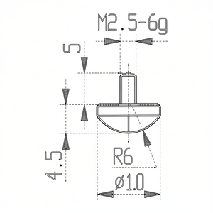 Conseils de mesure pour comparateurs M2.5 6g R6 10 Sensor Hardware - Product Image 1