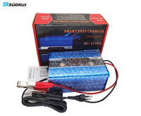 Chargeur de batterie de voiture YongFa Electric 12V 20A QC2.0 à charge rapide AC/DC 280W en alliage d'aluminium, modèle DC-1220A pour usage domestique, Guangdong