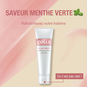 French Mint Himalayan <strong>Pink</strong> Salt <strong>Toothpaste</strong> Organic Whitening Anti Cavity Anti Bacterial Home Use Factory Direct - Product Image 2