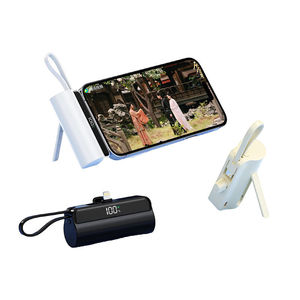 Mini Capsule 22.5W Fast Charge Portable Outdoor Mobile Power Supply 10000mAh Digital Display Comes with Cable Charging Treasure - Product Image 4