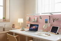 Panneau de bureau multifonctionnel en feutre PET approuvé ISO BSCI, fonction de rangement, écran acoustique, absorption du son, séparateur, cloison