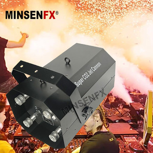 MINSENFX <span class=keywords><strong>FX</strong></span> Co2 Jet Machine De Poche Gatling DJ Gun avec <span class=keywords><strong>Effet</strong></span> De Scène pour Club Party Glace Sèche <span class=keywords><strong>Effet</strong></span> Spécial Fumée - Product Image 1