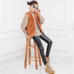 Envío Directo, Tienda en Línea de Ropa para Niños, Pantalones de Cuero para Niñas en el Mercado Mayorista de China - Product Image 2