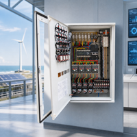 Équipement de distribution électrique basse tension mural certifié CE, boîtier métallique pour applications marines