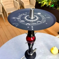 Cachimba Original de la Marca Alemana Moze Sphere 2, Juego de Cachimba de Acero Inoxidable 304 para Fiestas, Cafés, Clubes, Bares, Salones de Cachimba, Tiendas de Shisha