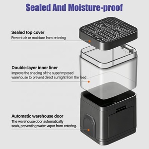 Jecod/Jebao Seri TF Pengumpan Otomatis Akuarium, Pengumpan Cerdas Berwaktu, Alat Pemberi Makan Ikan Hias, Ikan Mas, Burung, Kura-kura - Product Image 3