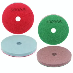 Discos de Pulido de Diamante de Espuma de 3/4 Pulgadas, Grano 1000, para Pulir, Abrillantar y Desbastar Granito, Mármol, Piedra Artificial, Hormigón y Pisos - Product Image 6