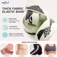 Bande antidérapante en silicone de qualité supérieure, sangle en nylon haute élasticité pour remplacement de masque de ski, bande élastique jacquard épaisse