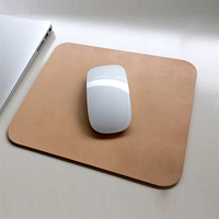 Tapis de souris sans fil en cuir véritable fait main de haute qualité, style OEM personnalisé avec logo – Caractéristiques
