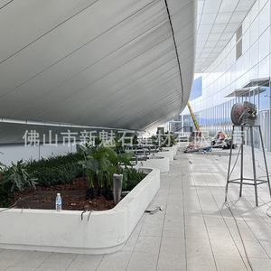 Nuevos Bancos de Arte Creativo Magic Stone para Parques y Plazas, Bancos de Paisajismo de Hormigón UHPC de Forma Irregular y Macizos de Árboles - Product Image 1