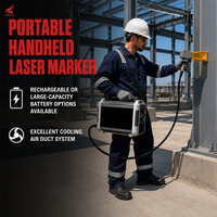 Machine de marquage au laser à fibre optique pour numéro VIN de châssis de voiture CKMACHINE, graveur laser à fibre optique portable CKMACHINE pour pièces de carrosserie et codes de moteur automobiles