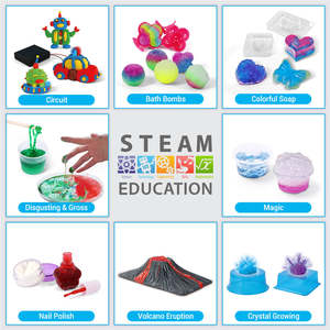 Bombas de Baño Creativas con Efecto Explosivo, Sales de Baño Efervescentes, Bolas de Baño para Niños, Sal Marina, Manteca de Karité, Relajantes - Product Image 5