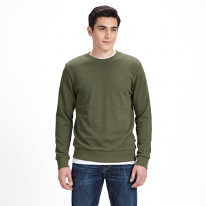 Pakistán Fabricación Color sólido Hombres Sudaderas Diseño personalizado Logo Basics Hombres Sudaderas 100% Algodón Fleece Unisex sudaderas - Product Image 1