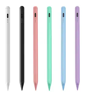Caneta stylus para tablet com rejeição de palma da mão, caneta de tela de toque ativa para Apple Pencil 2 iPad Pro, caneta stylus por atacado