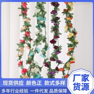 Xinsheng Artificial Rose Vines Silk Flower <b>Wedding</b> Decoration Outdoor Home <b>Arch</b> Props 10ft Long Handmade - Product Image 2