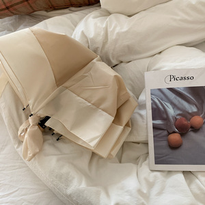 <span class=keywords><strong>Parapluie</strong></span> pliant en bois massif avec poignée en bois, pour hommes et femmes, protection solaire UV, double usage, <span class=keywords><strong>parapluie</strong></span> <span class=keywords><strong>français</strong></span> - Product Image 4