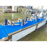 Machine d'emballage alimentaire automatique électrique HANNPRO pour barres énergétiques au chocolat, croquantes et glacées, état neuf, papier d'emballage, sachet