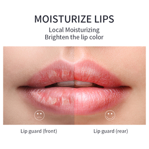 Private Label Vegan Natural Collagen Lip Scrub Set Masker Bibir dan Scrub Exfoliating Pink <span class=keywords><strong>Strawberry</strong></span> Lip Scrub dengan Aplikator - Product Image 6