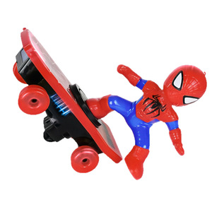 Scooter <span class=keywords><strong>Spider</strong></span>-<span class=keywords><strong>Man</strong></span>, jouet relaxant et intéressant, acrobaties, action et jouet, <span class=keywords><strong>robot</strong></span> chantant avec lumière, danse, héros, figurines d'anime - Product Image 2