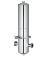 Boîtier de filtre à haute pression en acier inoxydable 316L ou 304 pour la filtration des gaz