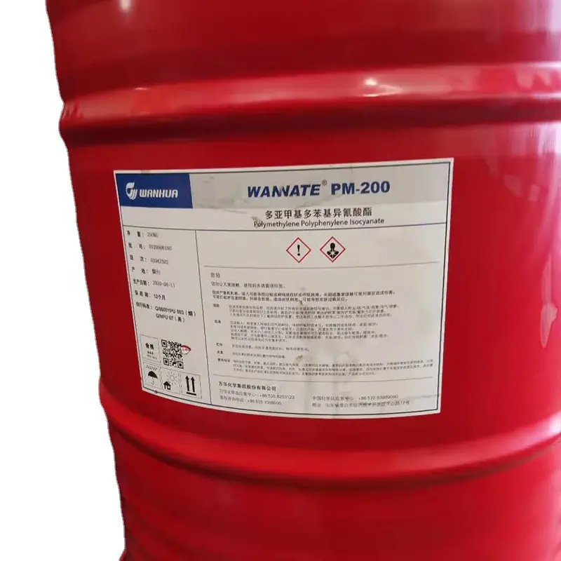 आइसोसाइनेट इलाज एजेंट एमडीआई 44V20L काला सामग्री polyurethane पु फोम सामग्री आइसोसाइनेट कच्चे सामग्री